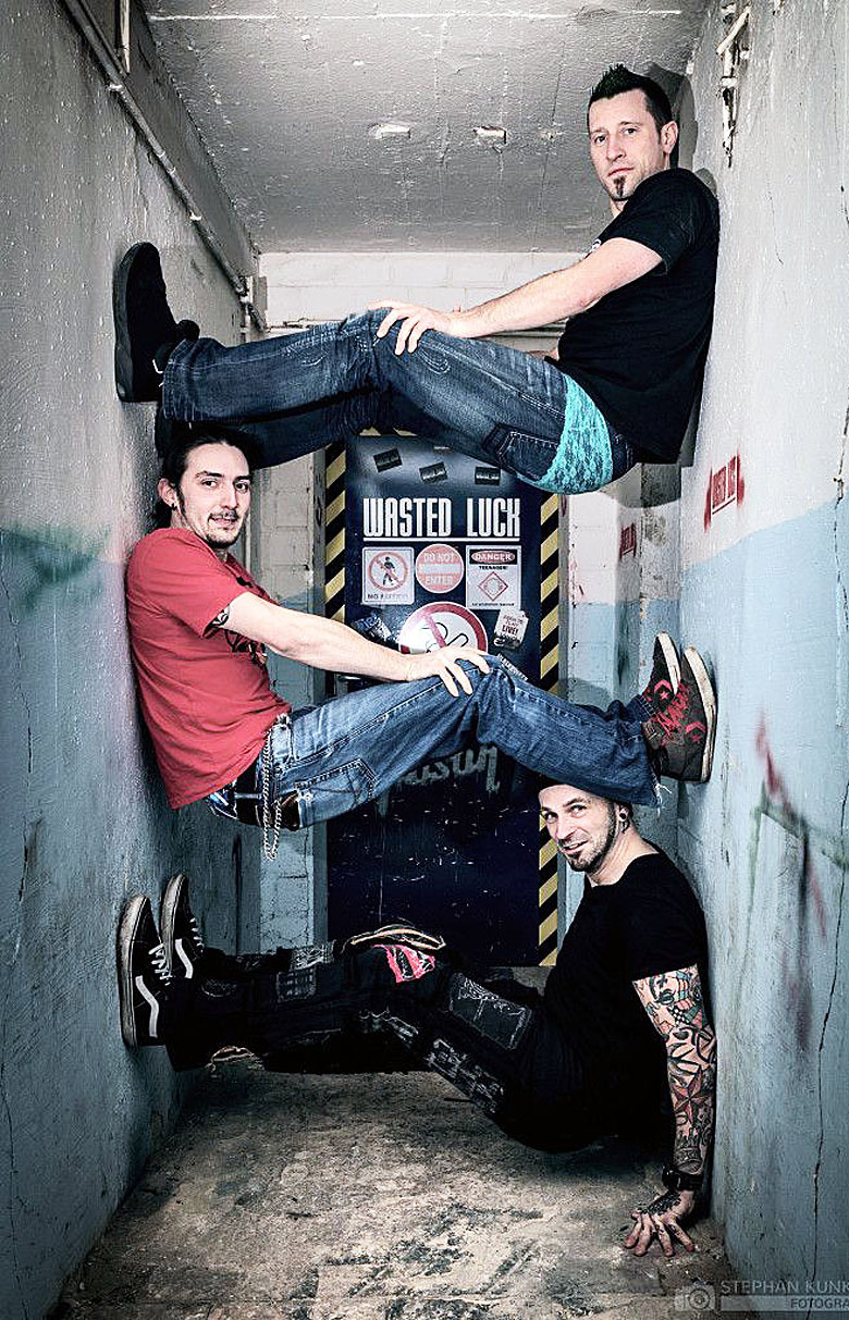Darf sich bei der "Kneipennacht" am Freitag, 5. Mai, auf ein waschechtes "Heimspiel" freuen: Die Gladbecker Band "Wasted Luck" tritt in der Gaststätte "Unser Pub" am Goetheplatz auf.