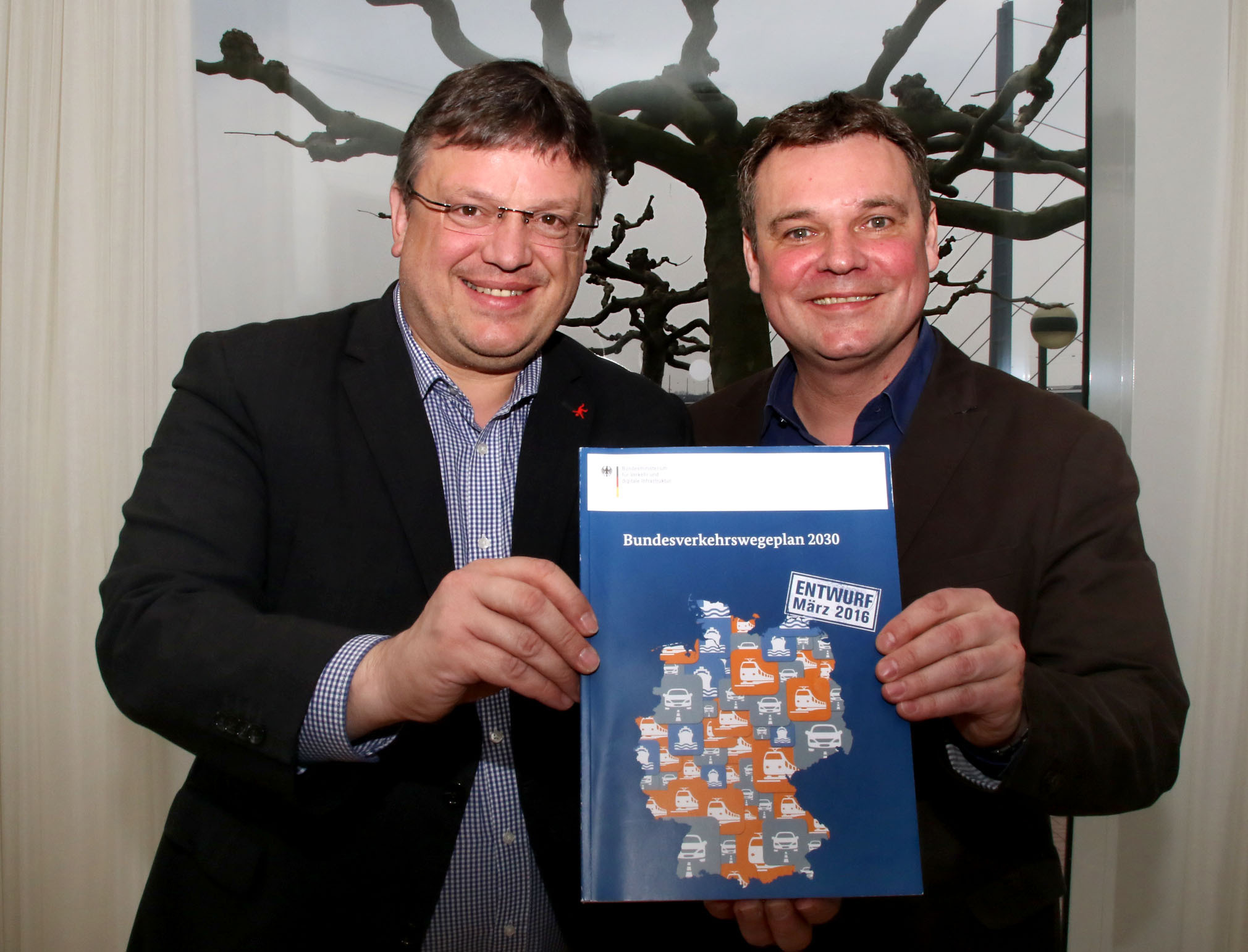 Die SPD-Politiker Andreas Rimkus und Markus Weske