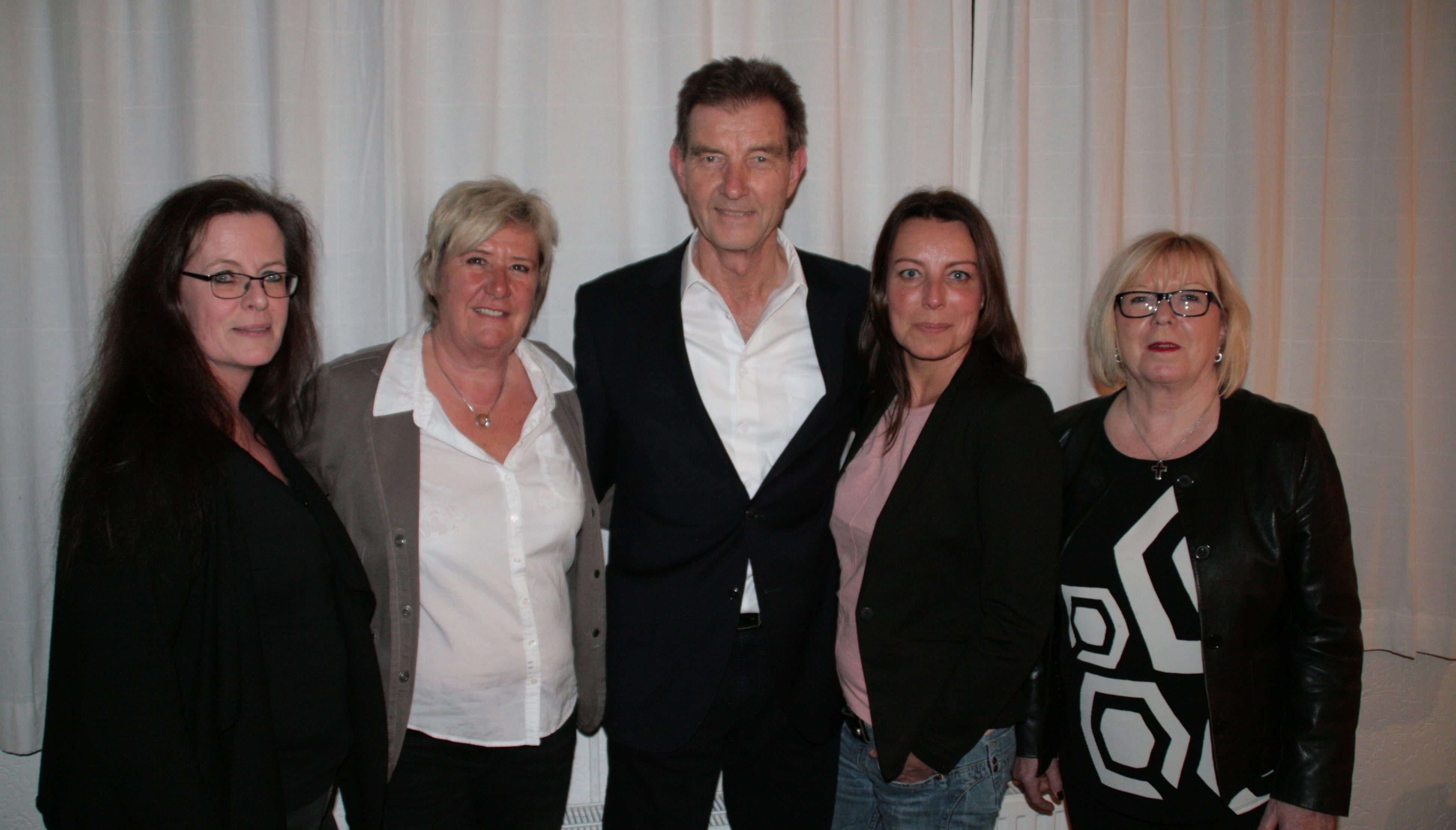 Sie führen den TC Berghofen (v.li.): Katrin Leifert, Conni Henkel, Wolfgang Schenkman, Ramona Nientit und Brigitte Ritter