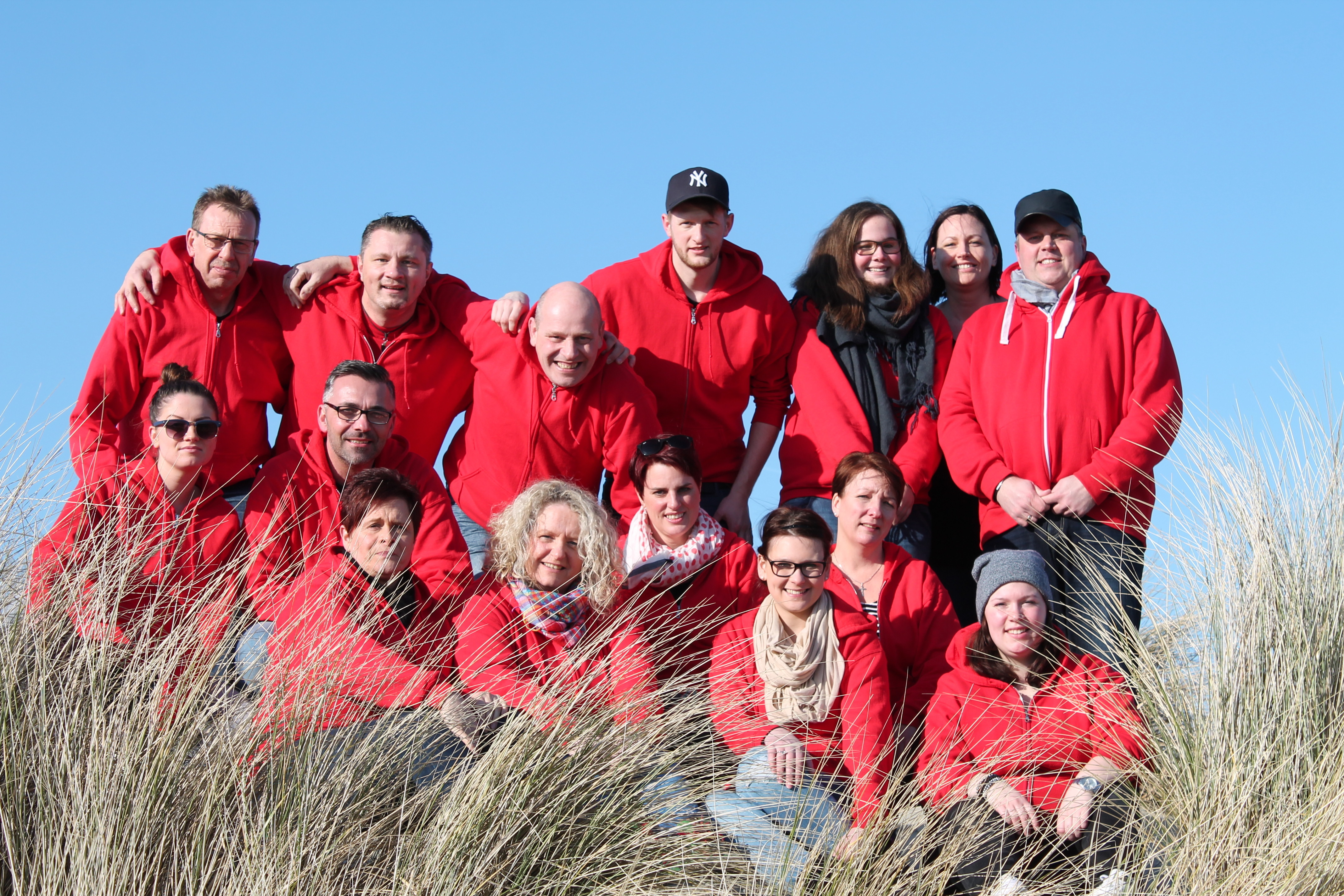 Die Organisatoren des anstehenden Ameland-Fereinlagers, veranstaltet von Nordwacht Keeken, inspizierten die Insel.