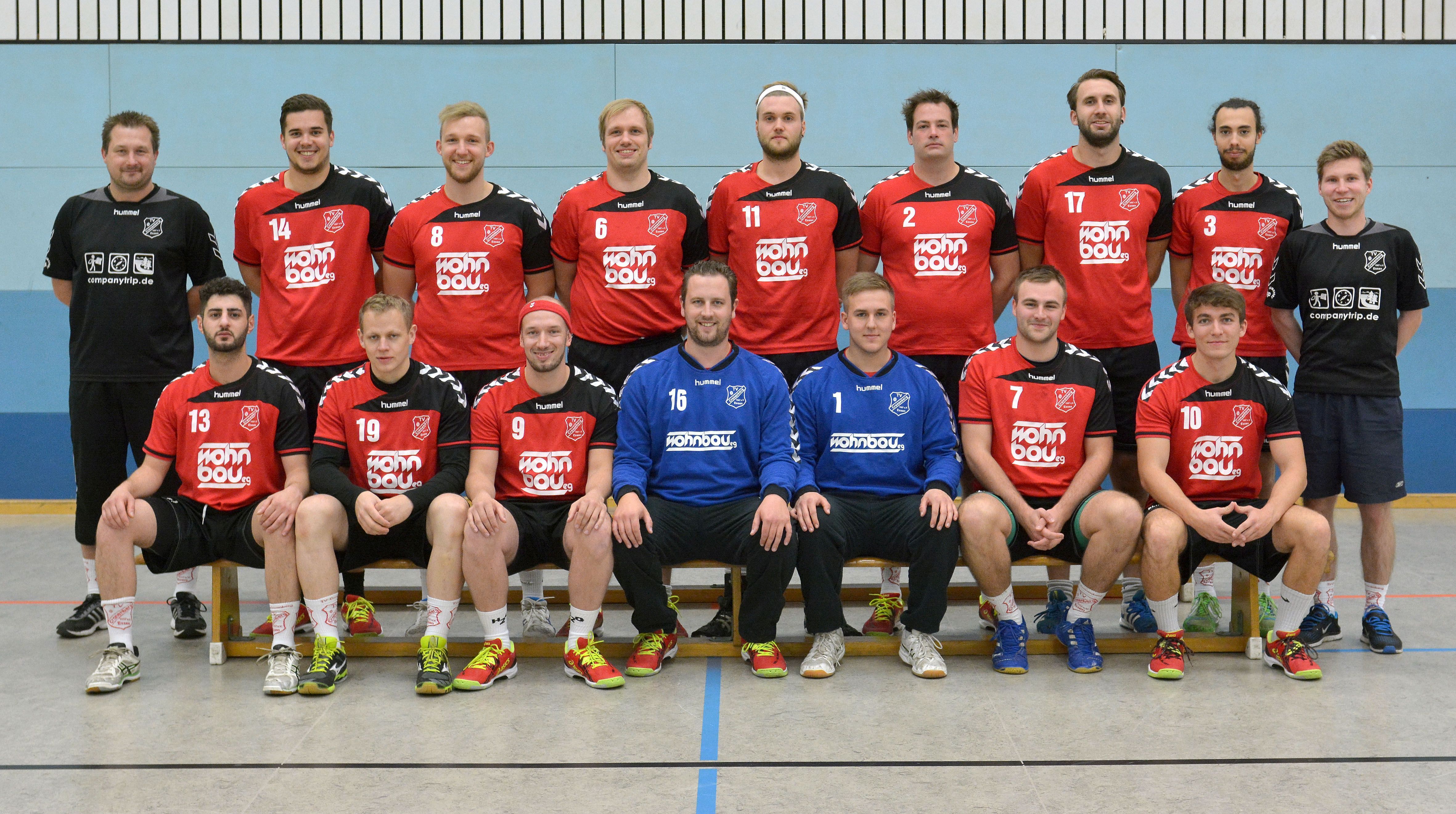 stehend, v.l.: Trainer Oliver Wysk, Yannick Jacobsen, Johannes Gehenio, Tim Krugmann, Benedikt Schäfer, Markus Krugmann, Norman Einig, Jake Jung, Physio Jörn Kantelberg
sitzend v.l.: Semih Sayin, Matthias Orlea, Niels Kapitzke, Christian Herkel, Fabian Koepp, Joel Sonnenberg, Jan Kullik
es fehlen : Sebastian Schroth, Benjamin Meis und Mario Struck