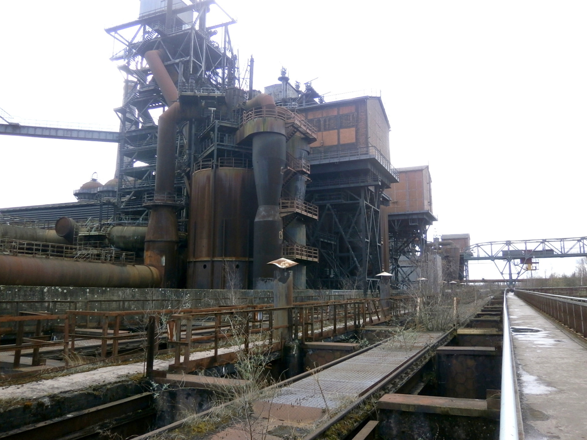 Industrieanlage, Hochofen.