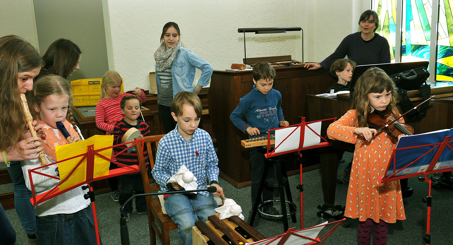 Aktionen wie der Kindermusiktag auf der Margarethenhöhe wären ohne Ehrenamtler nicht möglich.