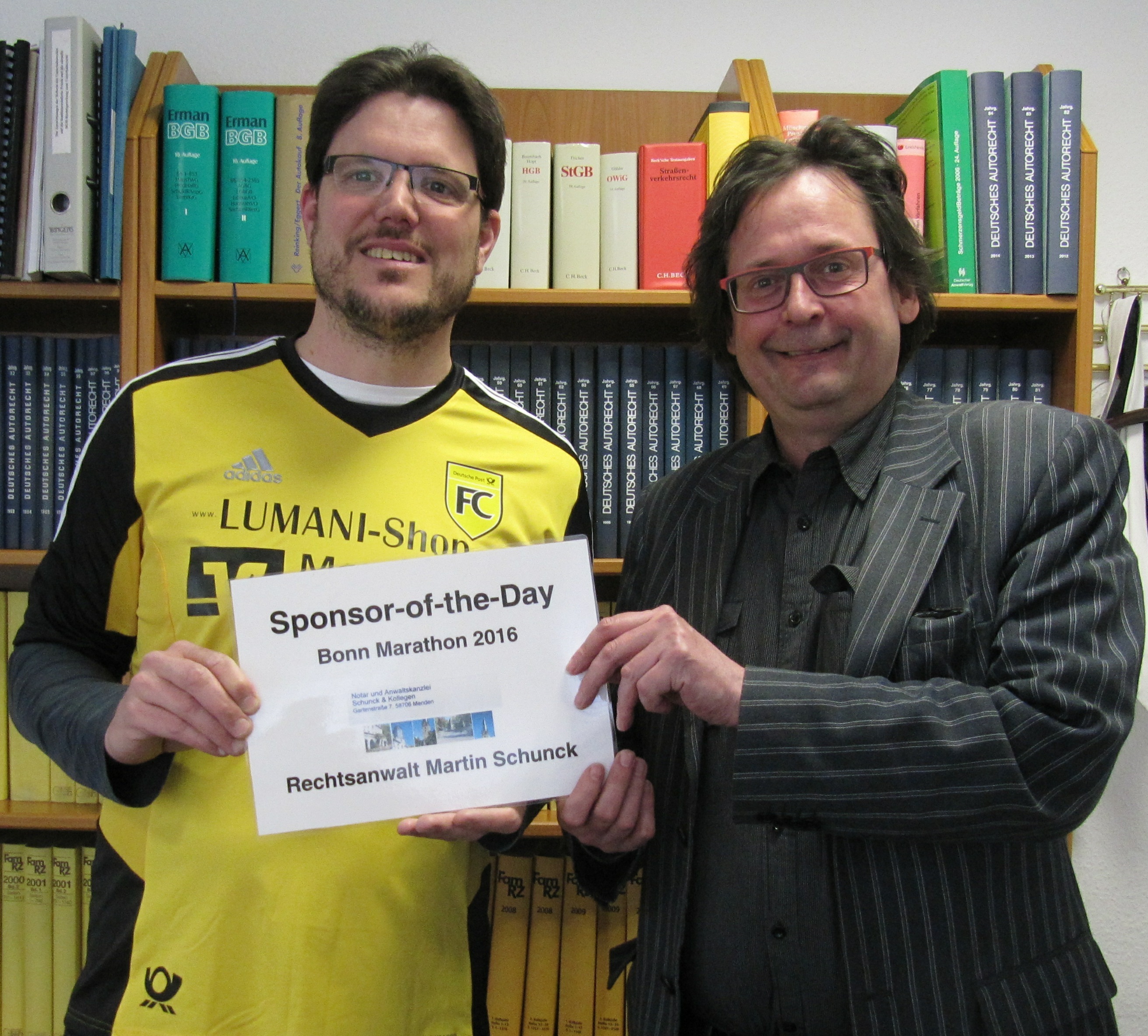 Sponsor-of-the-Day Rechtsanwalt Martin Schunck!