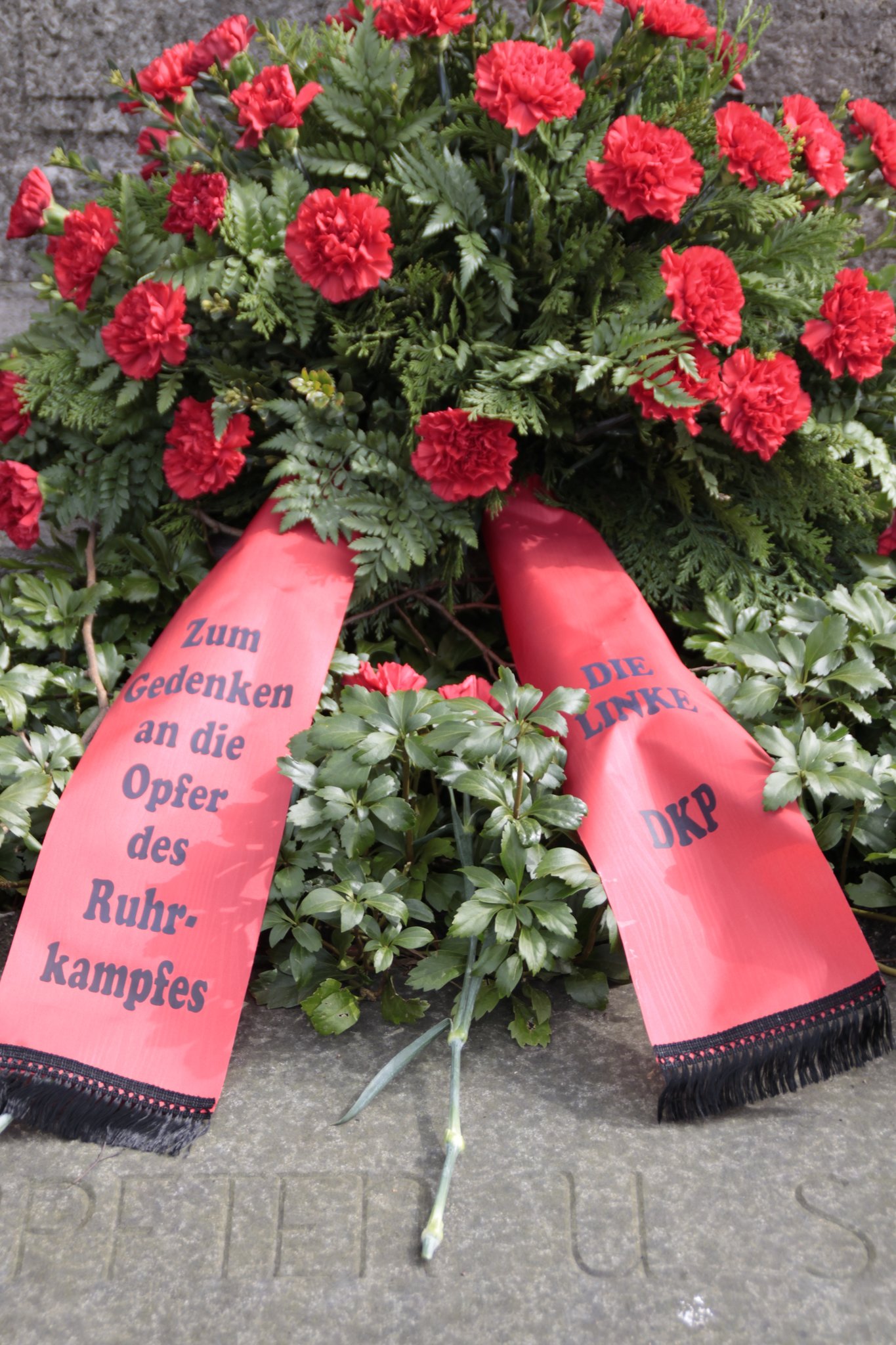 Gedenken an die Kämpfer der Roten RuhrArmee Bottrop