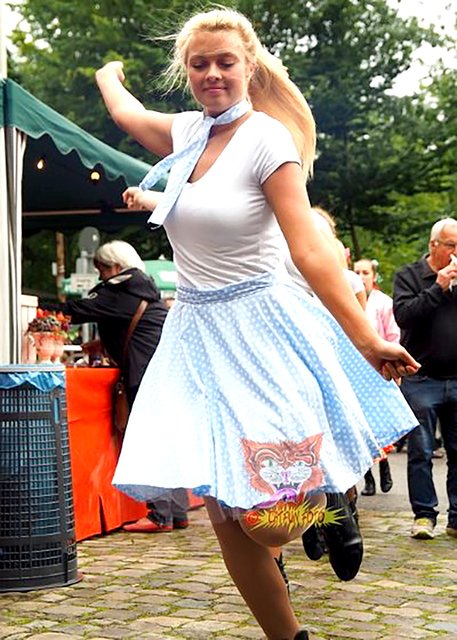 Die Veilchen Showdancer sind ebenfalls auf der Bühne zu erleben - am Sonntag ab 13.30 Uhr.