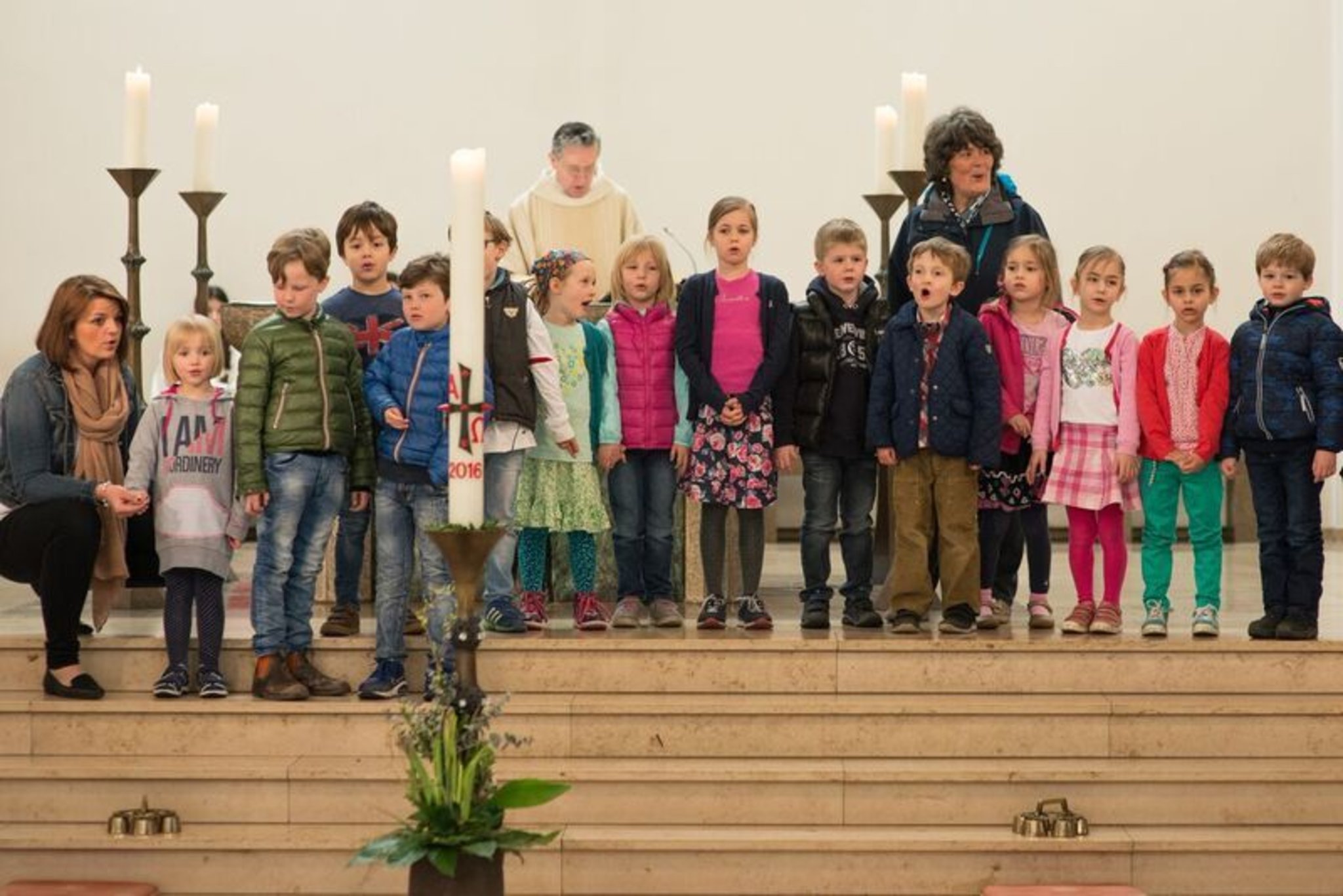 St. Markus Kinder gestalten Gottesdienst mit - Essen-Süd
