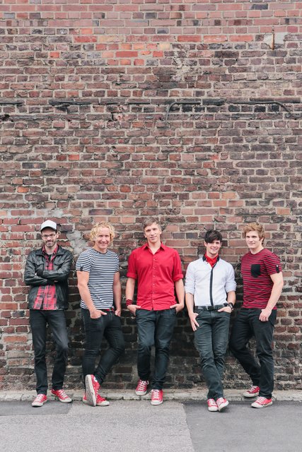 Kasalla, die Band "us der Stadt met K" spielt am 6. Mai in Monheim. Foto: Veranstalter
