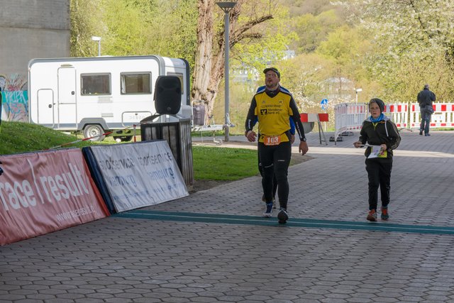 Einlauf mit 150 Kilomter!