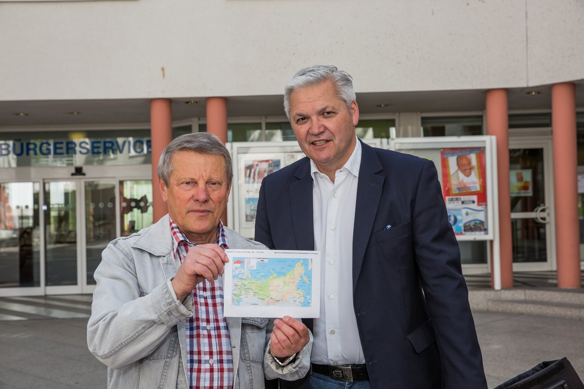 Mit einer Reise auf dem Fahrrad durch Rußland erfüllt sich KarlHeinz