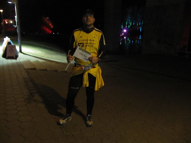 100 Kilometer um 03.15 Uhr!