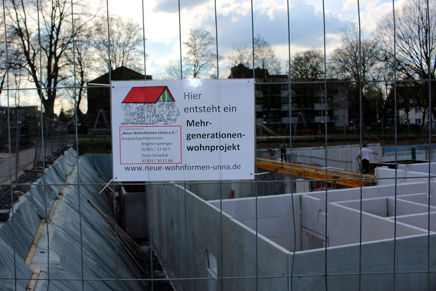 Gut im Plan: Das Projekt Mehrgenerationen-Wohnen in Unna an der Weberstraße