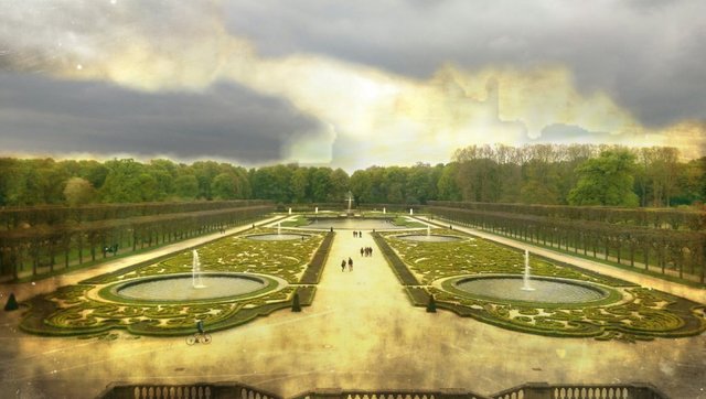 Kulturfahrt der Mülheimer Casinogesellschaft zum Schloss Brühl im April 2016