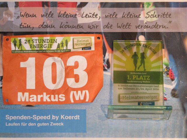 Viele kleine Schritte!