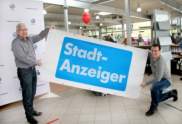 Der Stadtanzeiger war auch dabei
