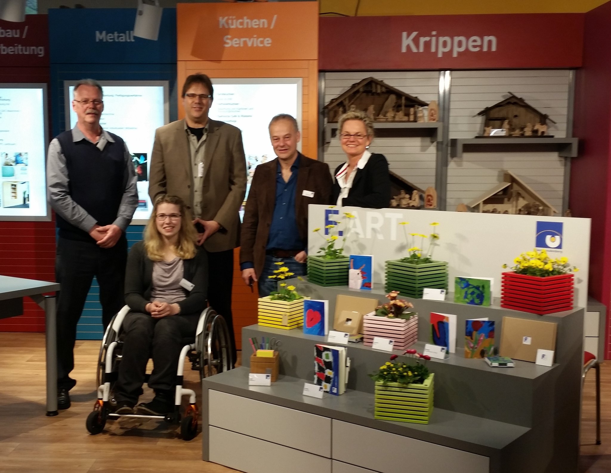 Werkstätten:Messe: Haus Freudenberg gut ausgestellt - Kleve