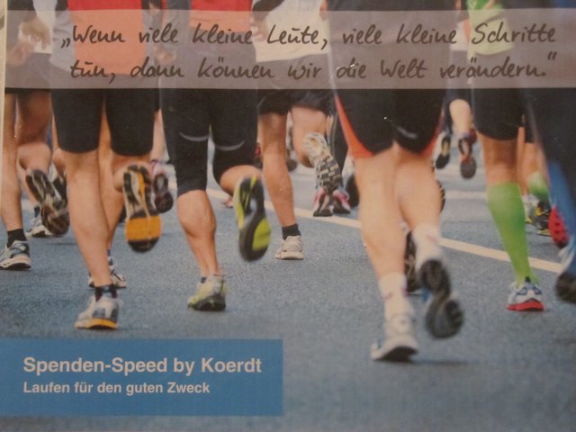 Wieder ein kleiner Schritt!