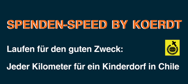 Der SPENDEN-SPEED Motor läuft!