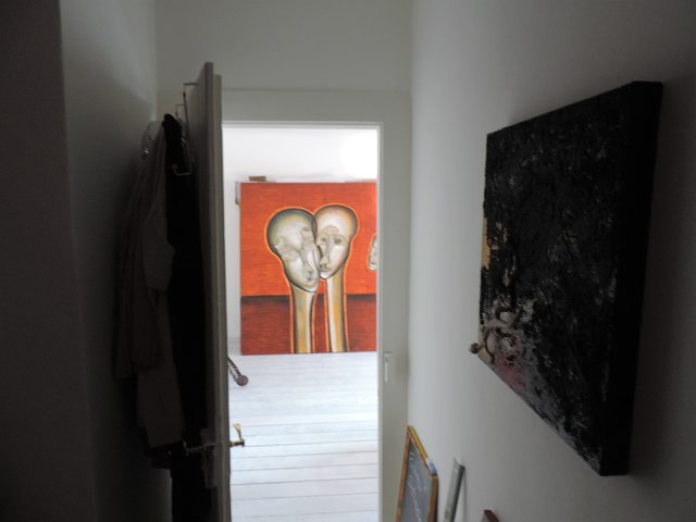 Tiefe Einblicke in das Atelier des internationalen Künstlers J.H. Block in der "Villa Schmitz-Scholl" im Herzen der freundlichen Stadt Mülheim an der Ruhr | Foto: Mülheimer Kunstverein KKRR