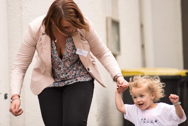 Selbst die Kleinsten schafften mehrere Runden | Foto: Torsten Schmidt