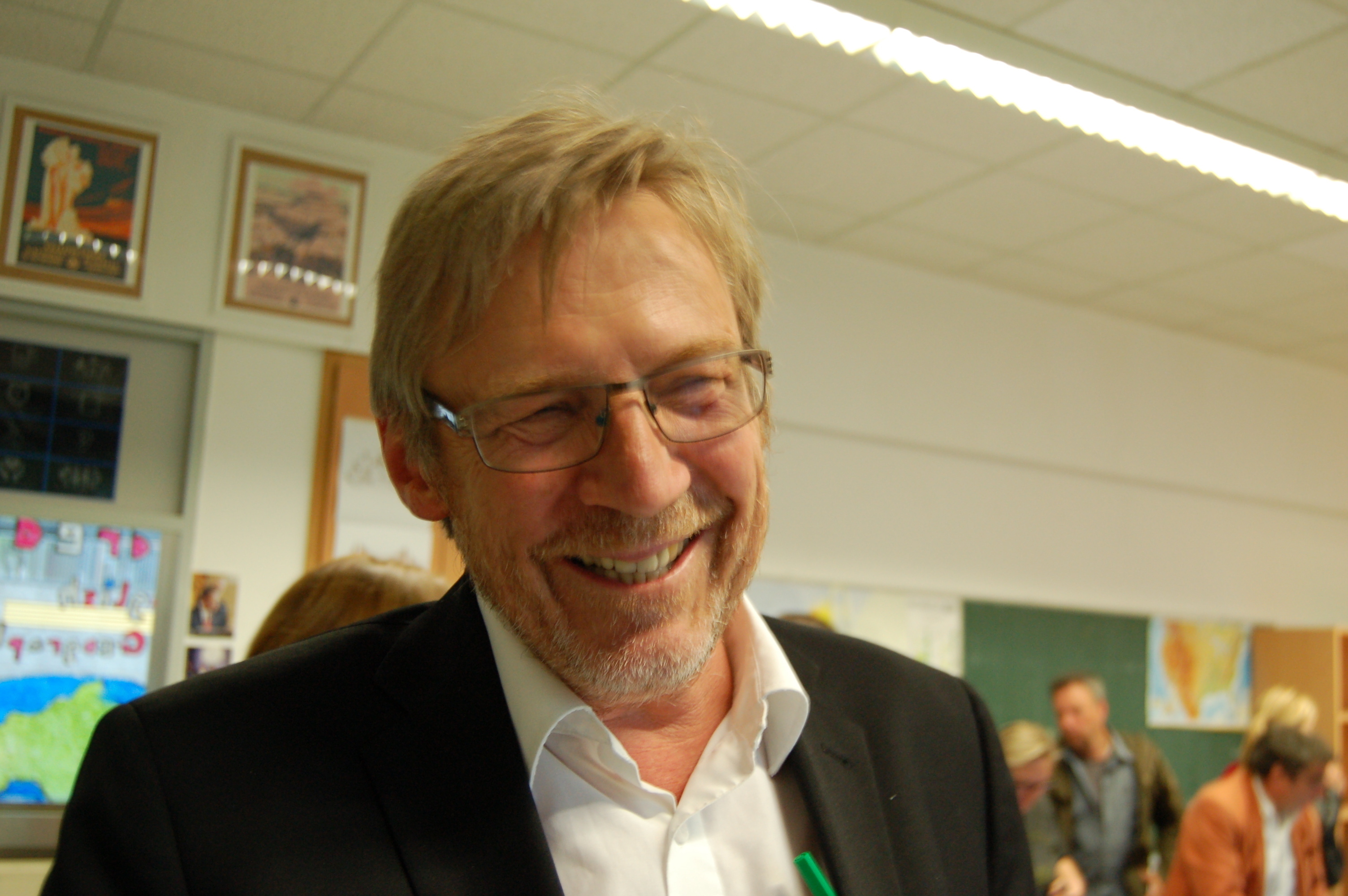 Zum Lachen ist Schulleiter Wolfgang Dahmen eigentlich nicht zumute.