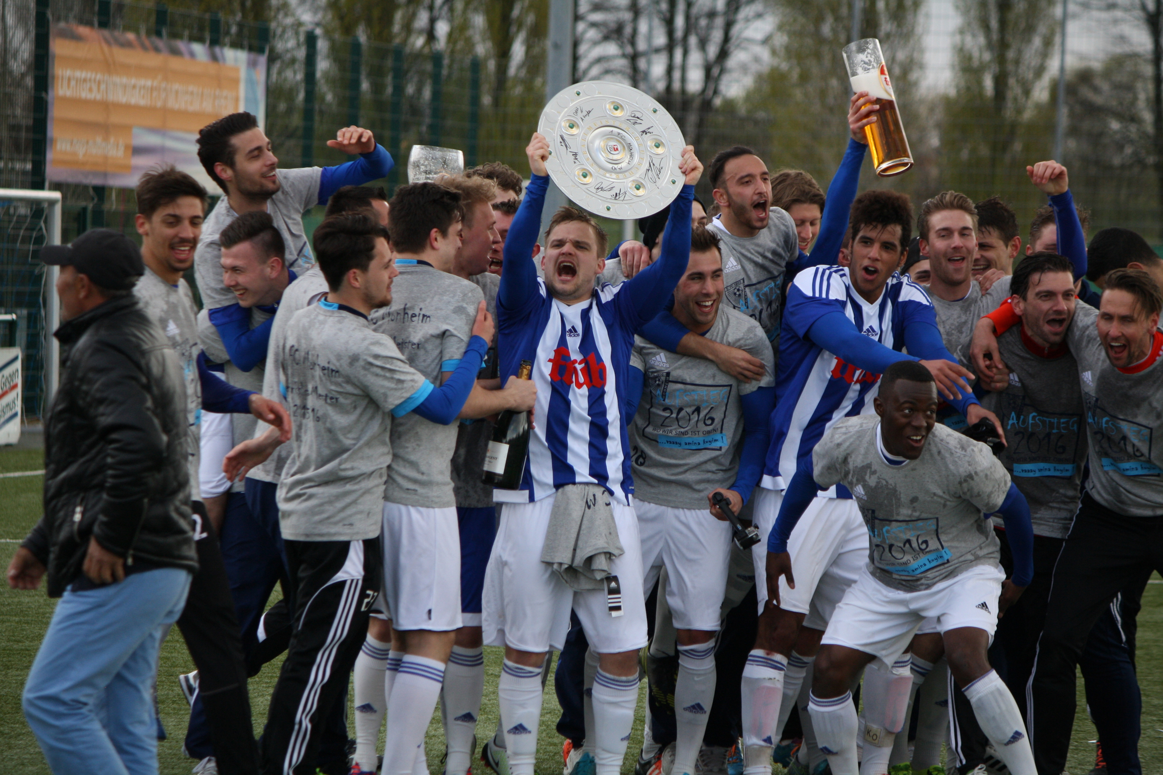 Landesliga-Aufsteiger: der 1. FC Monheim.
