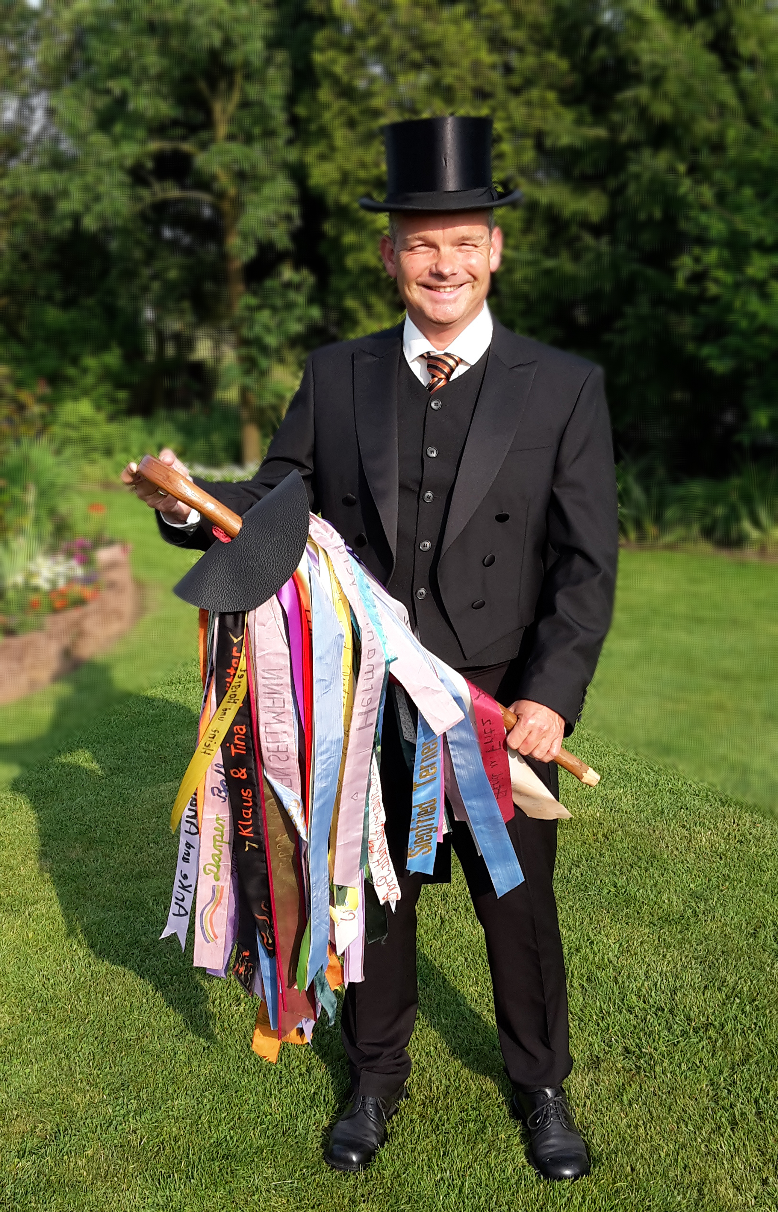 Roger Schult macht als Gästebitter die Runde.