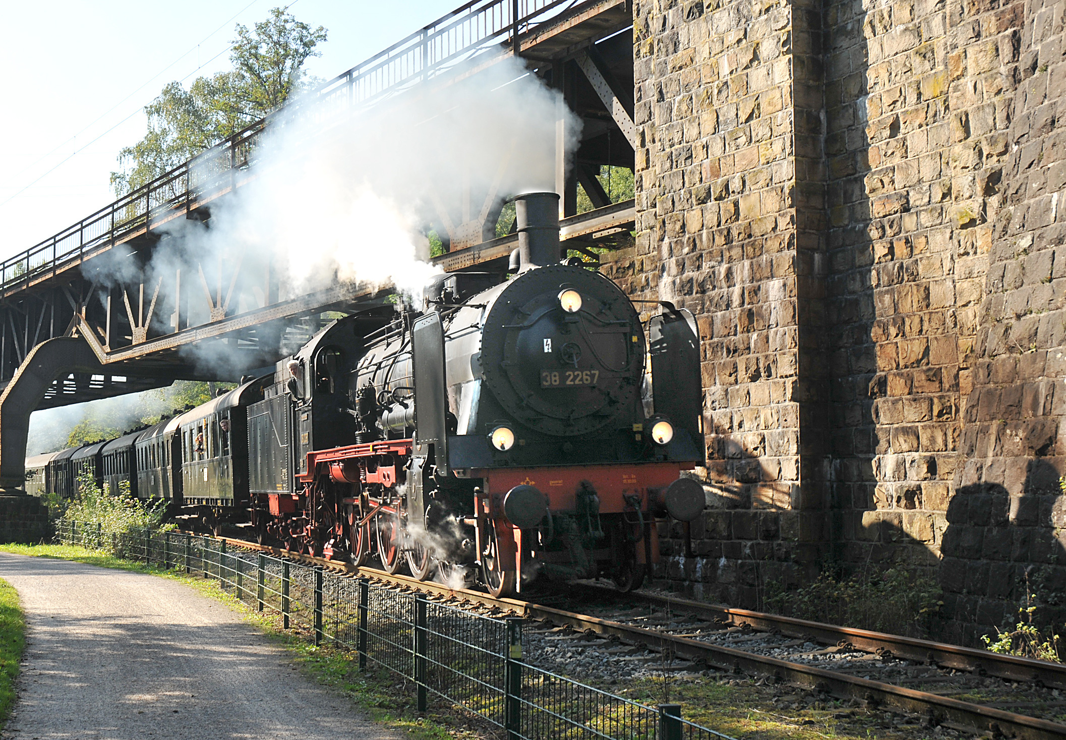 Die reizvolle Reise durch das Ruhrtal. Foto: Eisenbahnmuseum