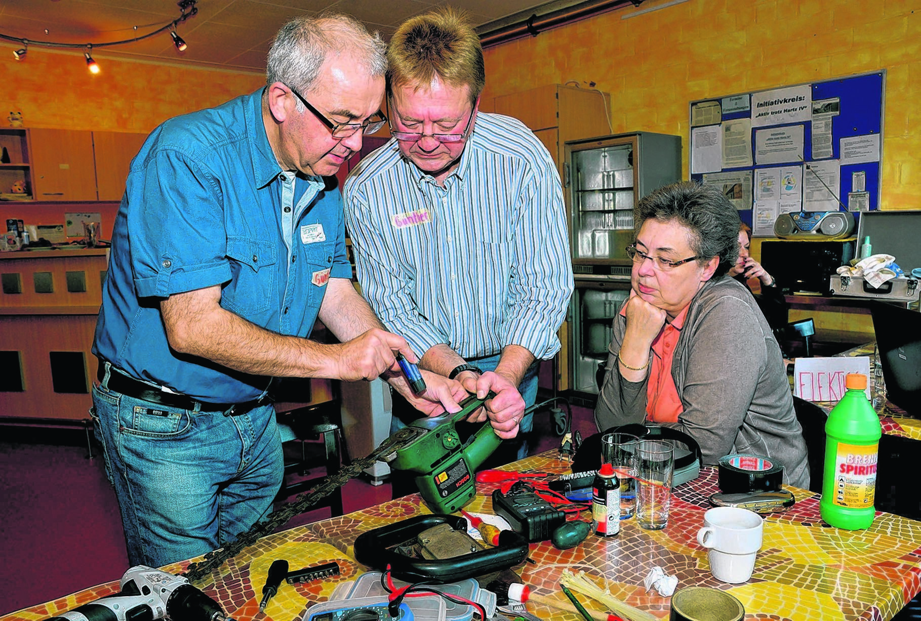 In Katernberg besteht schon seit 2014 ein Repair-Café.