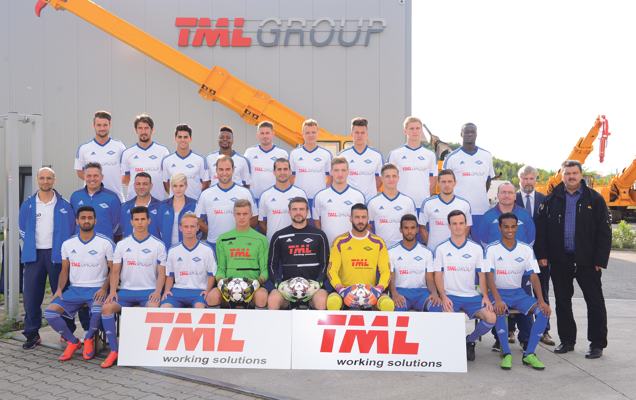 Kickten sich in die Oberliga Niederrhein: die Sportfreunde Baumberg. Foto: Michael de Clerque