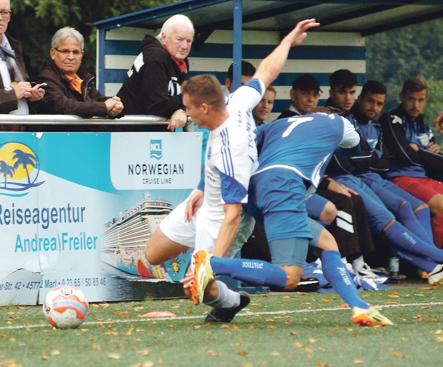 Der Treffsicherste der Oberliga: Michael Smykacz lochte 23 Mal für den TSV ein und holte sich die Torjägerkanone.