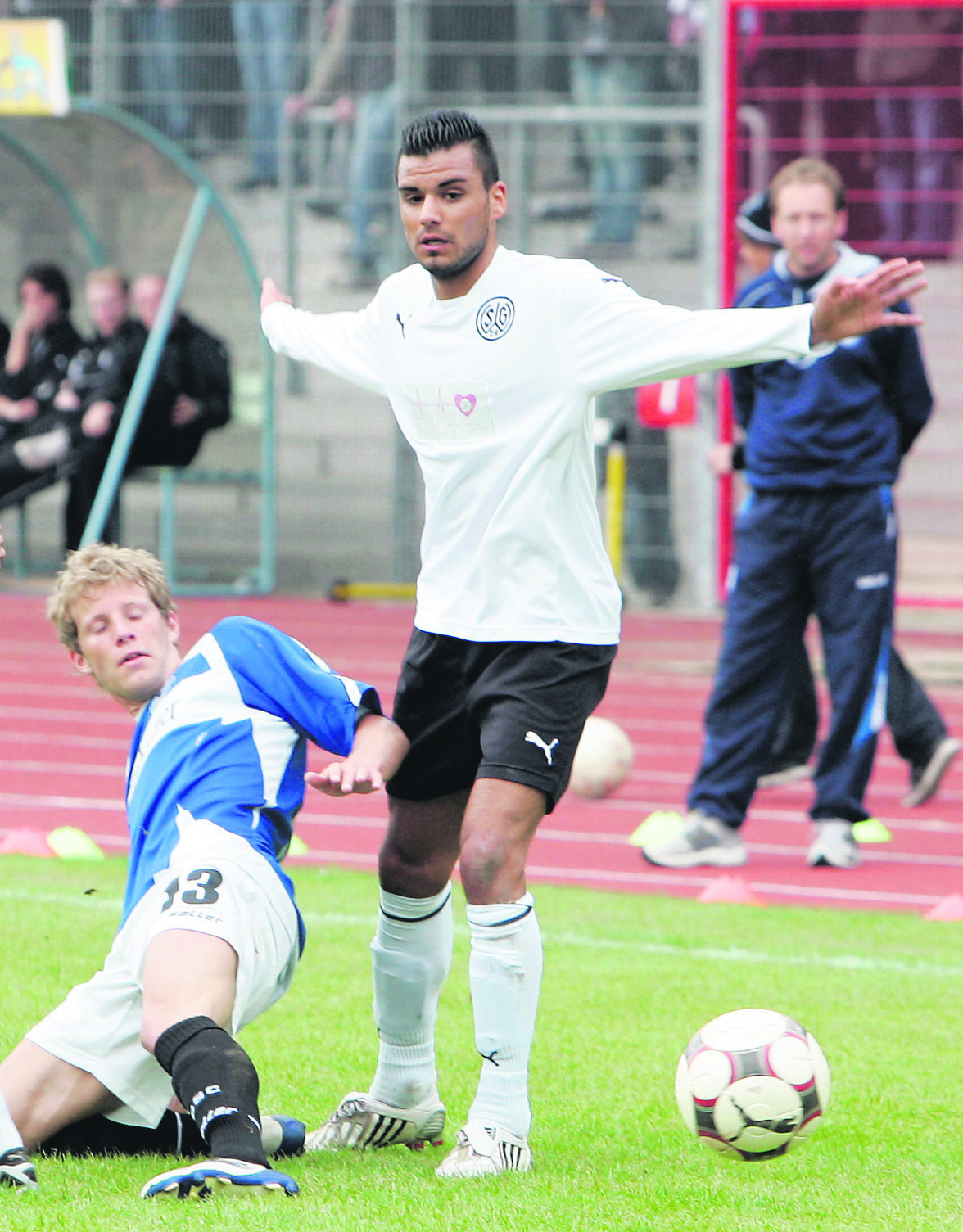 Ozan Yilmaz kehrt vom Drittligisten Fortuna Köln an die Lohrheide zurück. FOTO: Peter Mohr