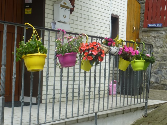 ein Blick in einen Hof