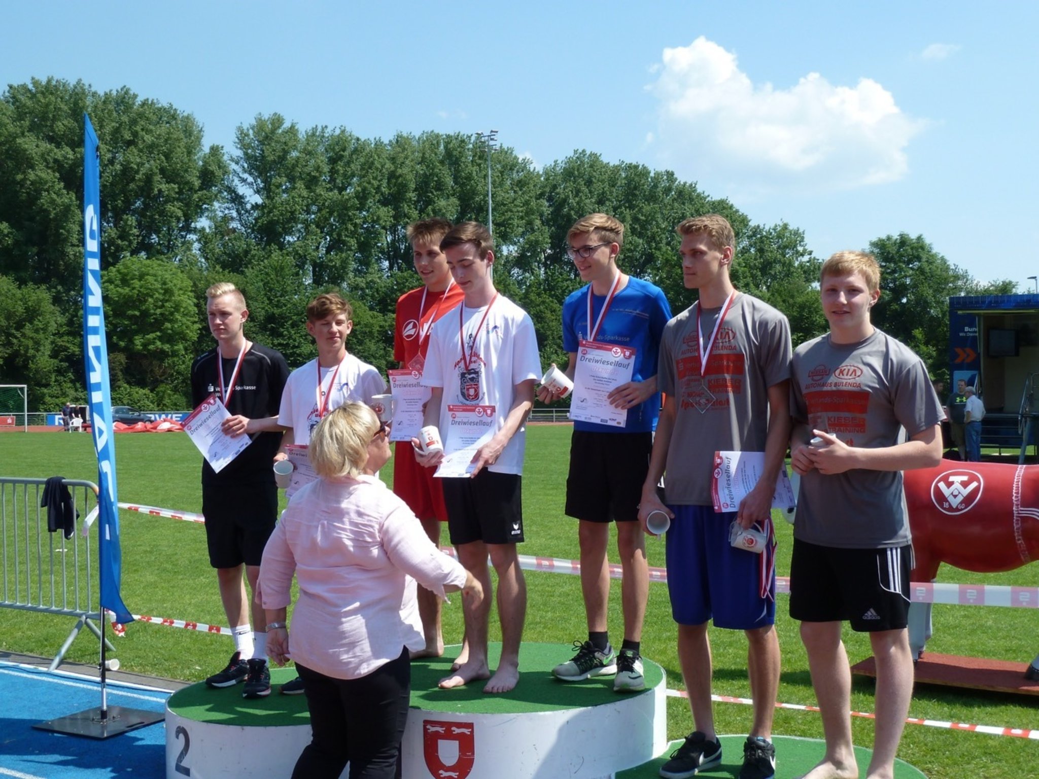 Berufskolleg Wesel sicherte sich die ersten drei Plätze der