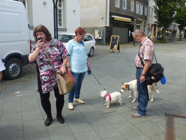solangsam ging es zurück zum Ausgangspunkt, hier wartete schon unsere Bruni
