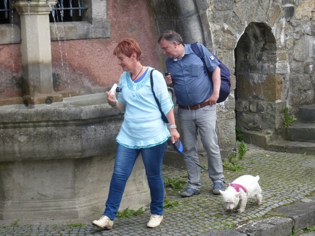 ich glaub Lilly ging es viel besser und brauchte nicht getragen werden