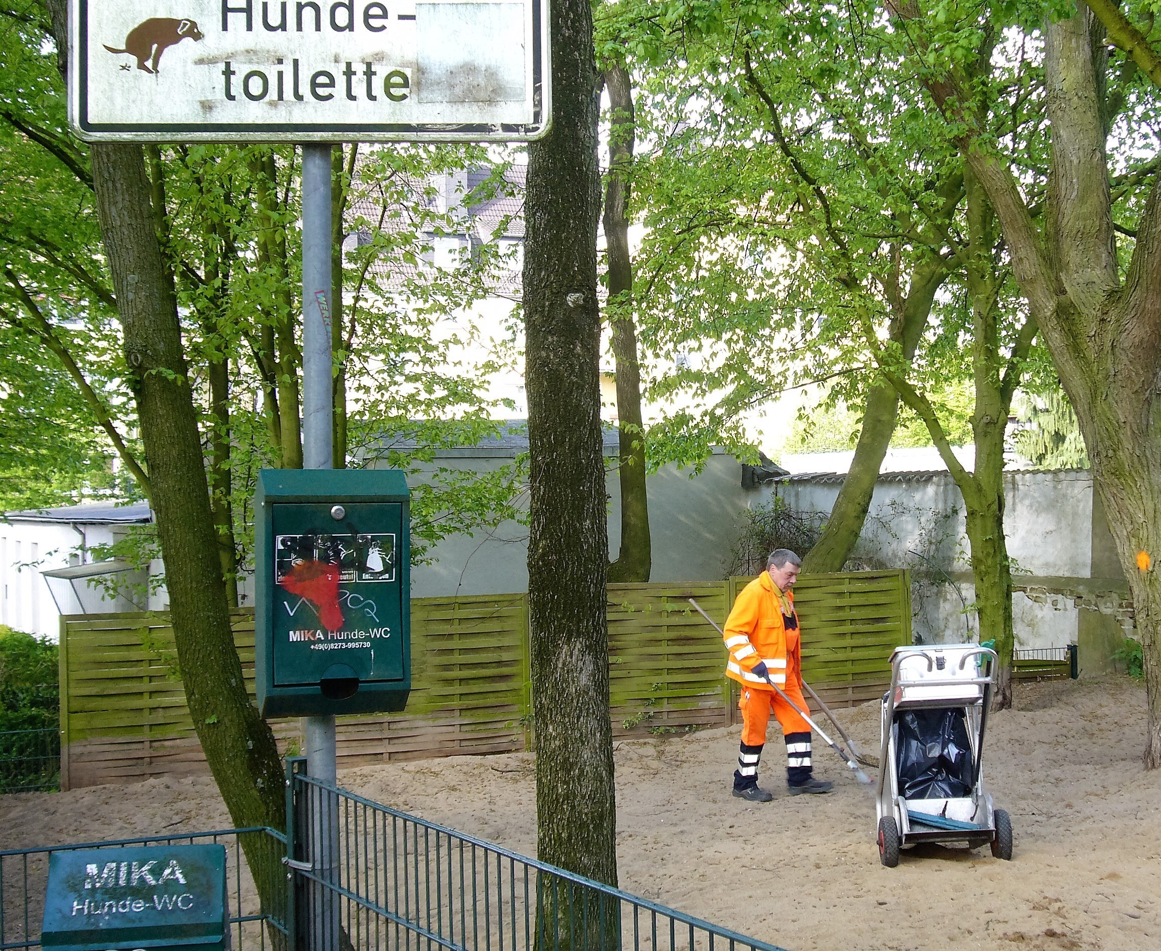 Uwe Peschel an Schreys Gasse. Foto: Pielorz