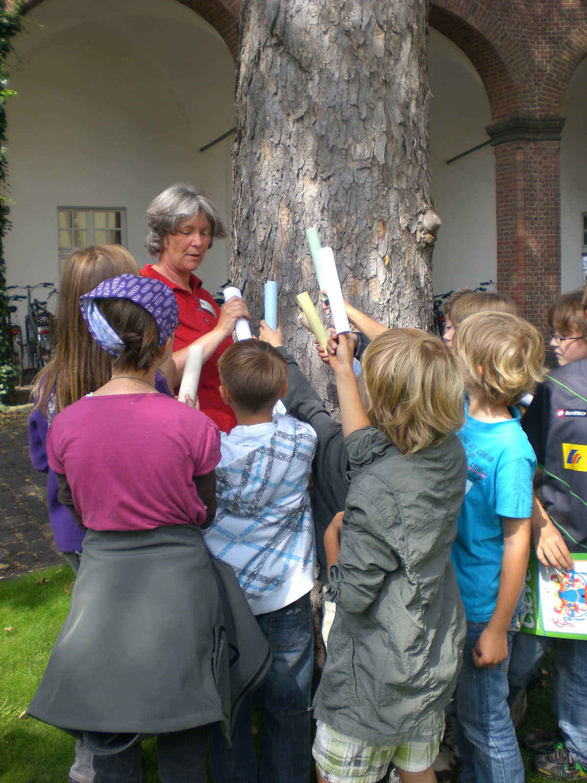 Entdeckertour durch die Schwanenburg mit Stadtführerin Wiltrud Schnütgen