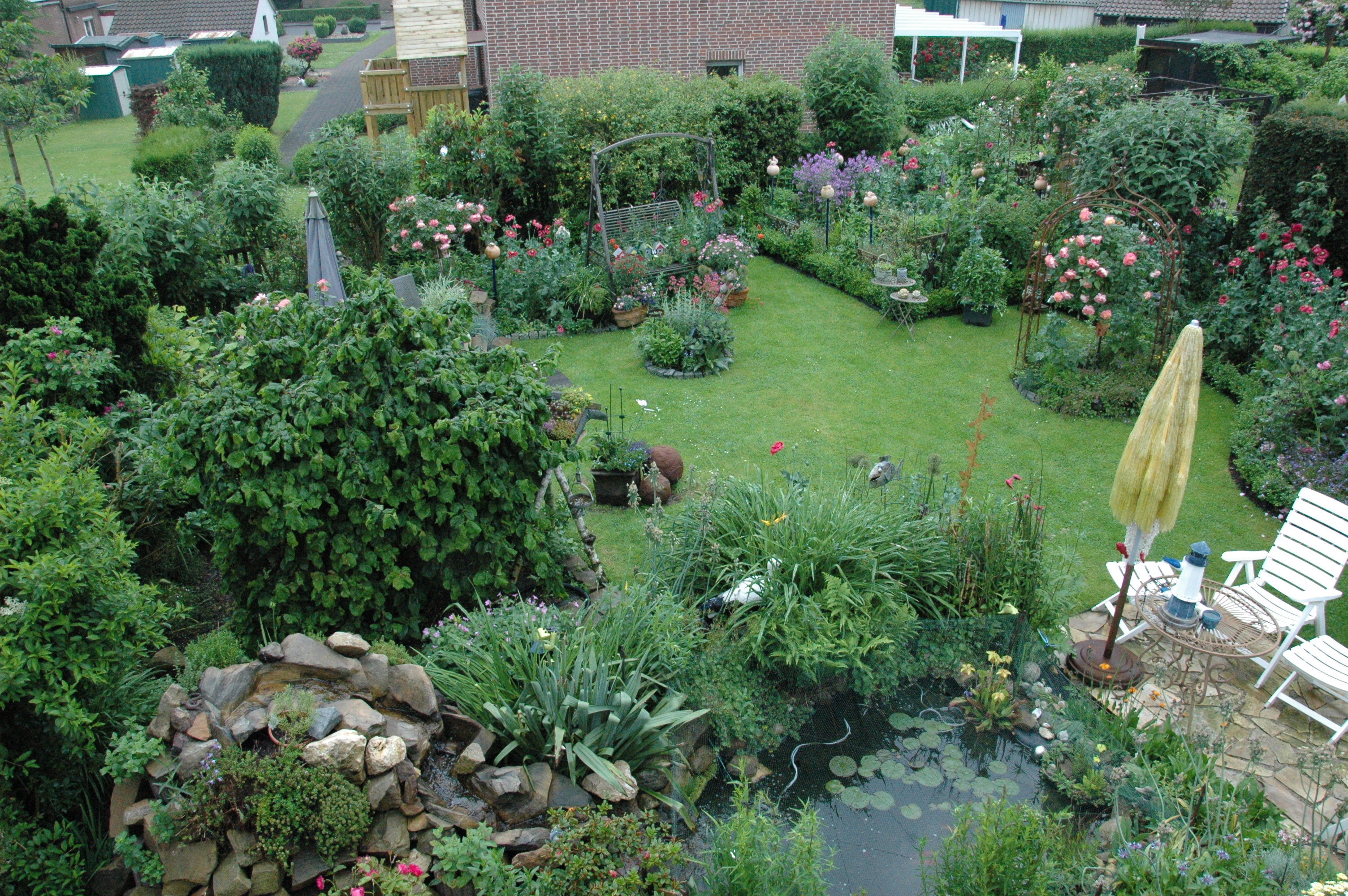 Im Garten von Peter Wallmeier ist für Insekten bestens gesorgt.