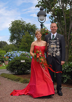 Königspaar 2006/2007 Hendrik Rosier und Pia Kissing