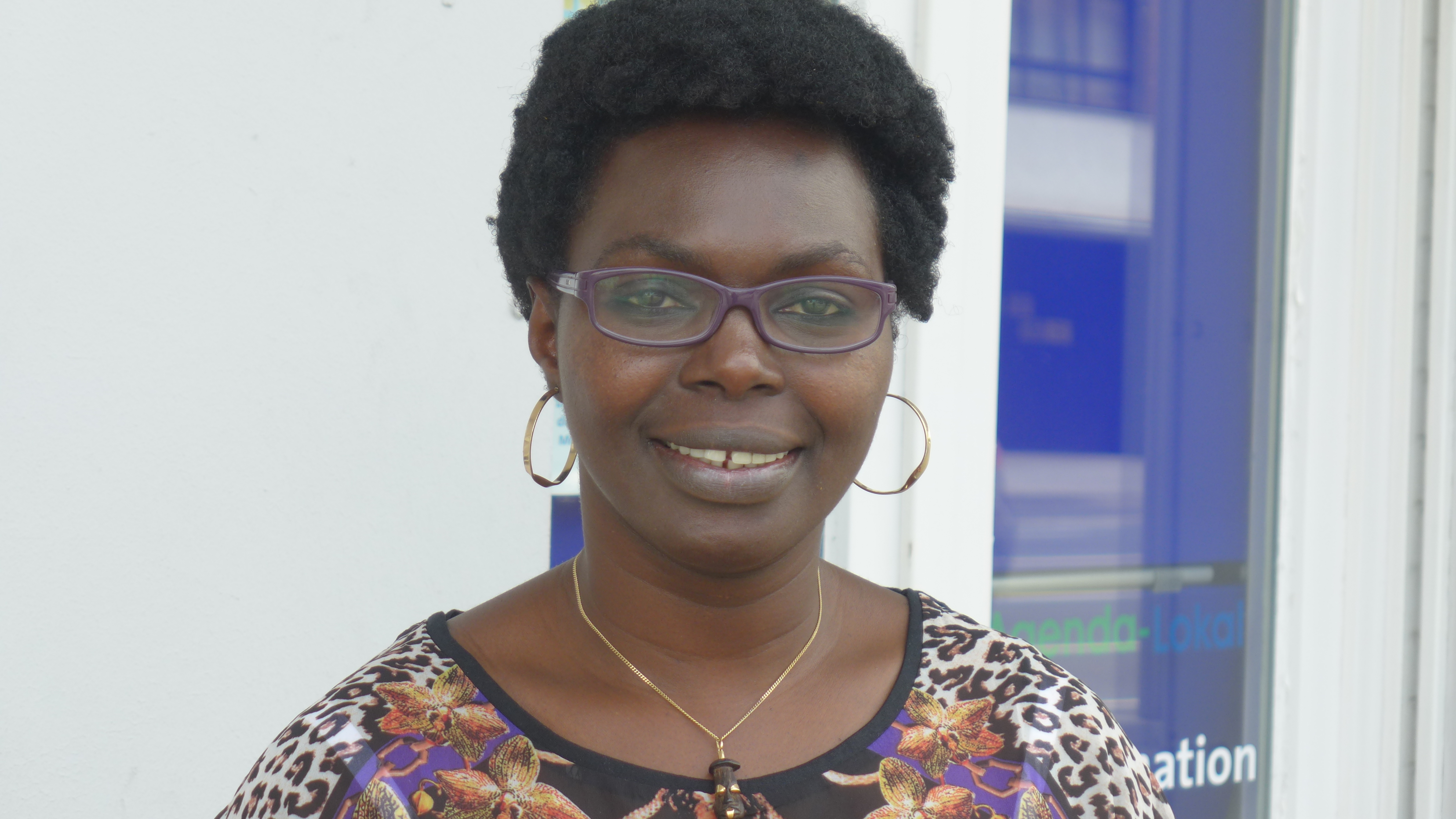Die aus dem Senegal stammende Pädagogin Gilberte Raymonde Driesen leitet den gemeinnützigen Verein Axatin. (Foto Emons)