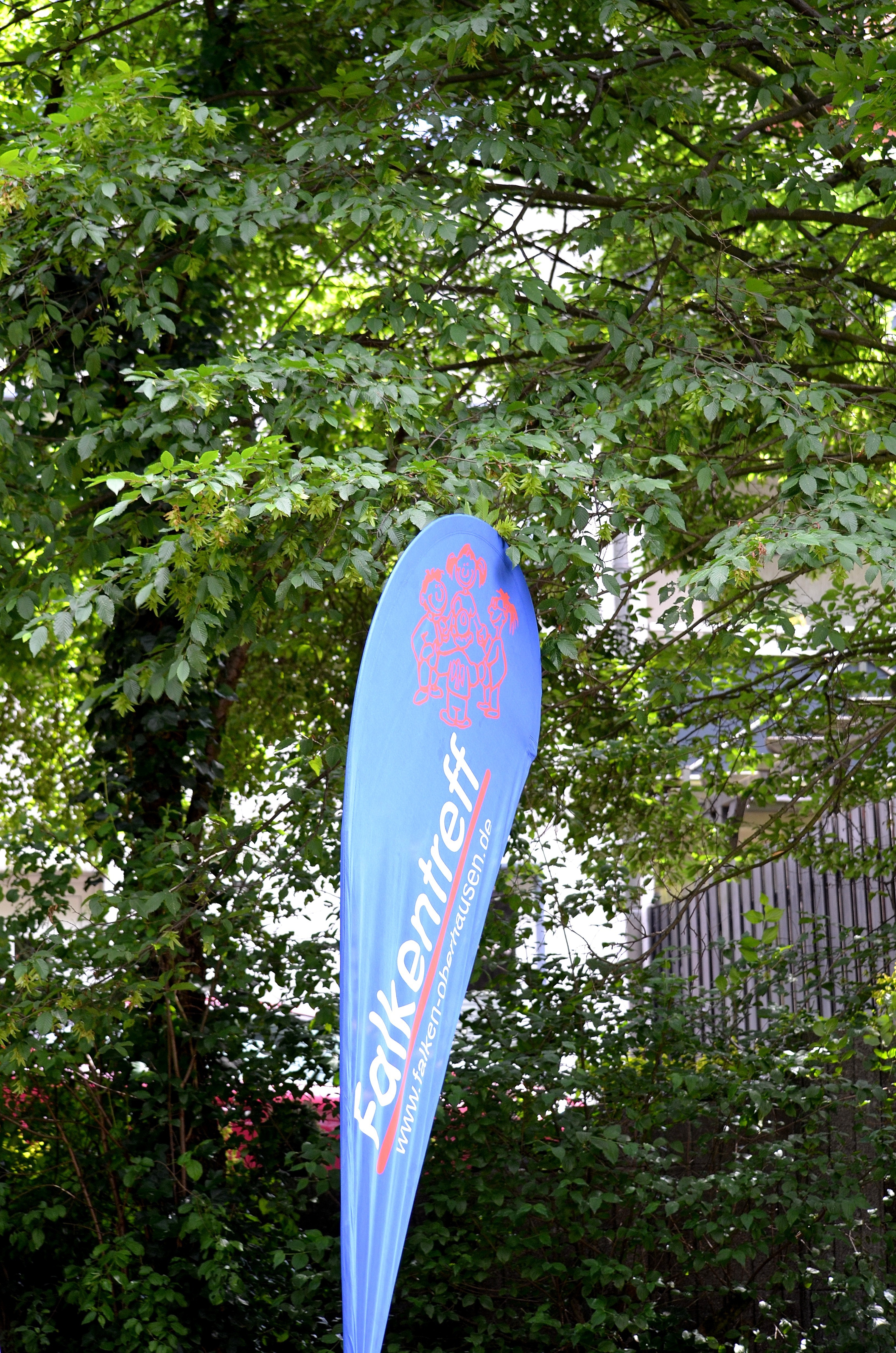 Das Falkentreff-Banner.