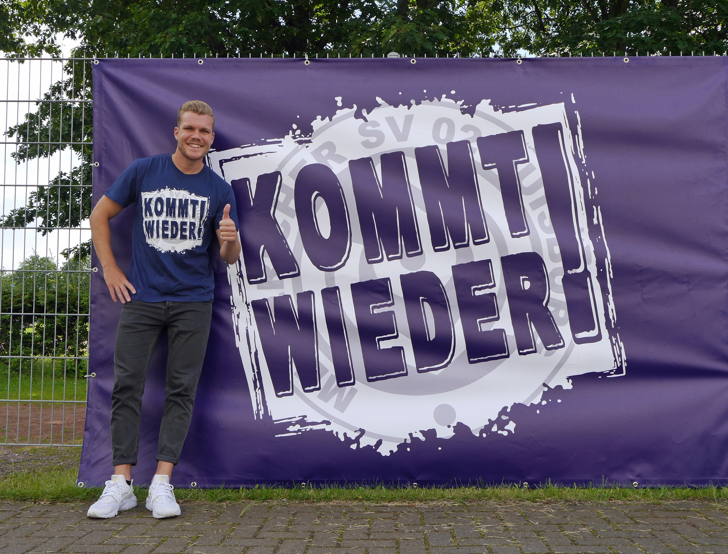 Neu beim MSV: Fabio Leutenecker