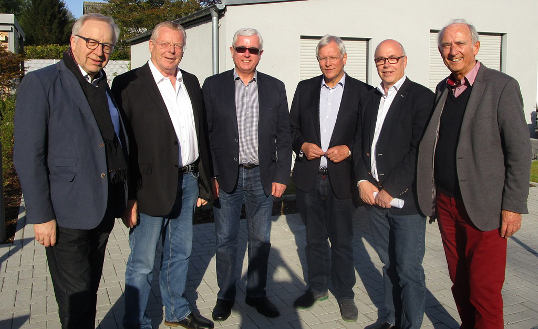 Dr. Hermann Janning, Rolf von Bloh, Dr. Hans-Ulrich Predeick, Eckhard Uhlenberg, Matthias Fischer, Egbert Teimann