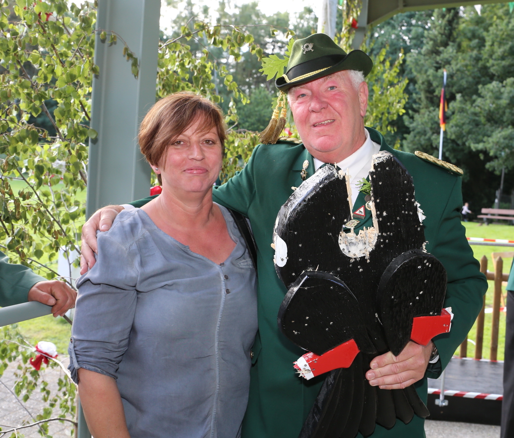 Königin Ulrike Krebber und König Franz Krey