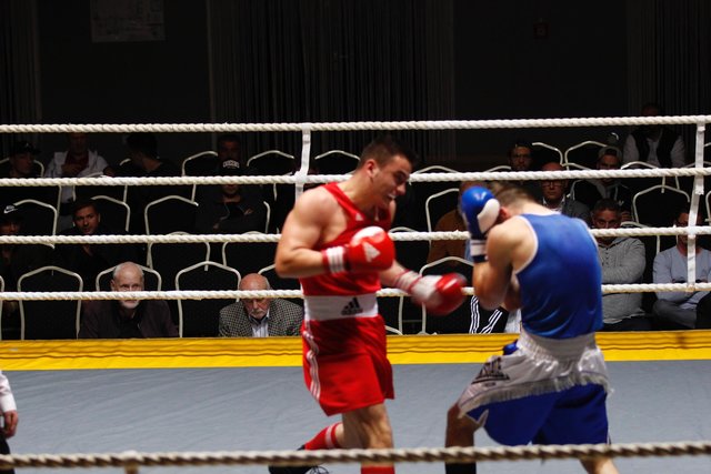 Cem Korkmaz (links) gegen Martin Houben