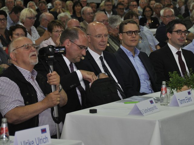 Anspannung vor dem großen Auftritt