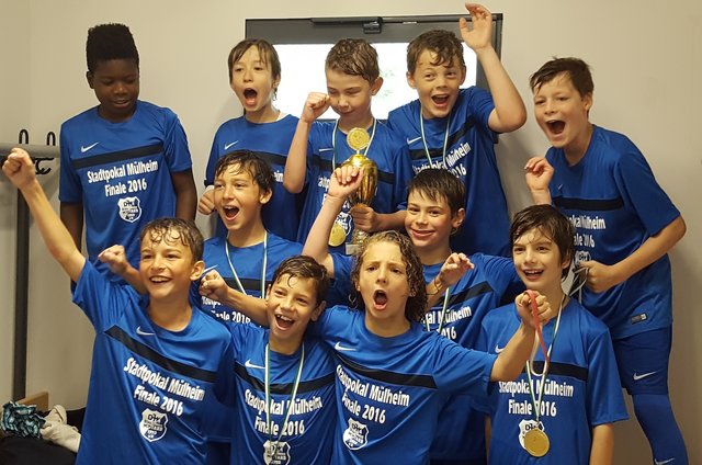 Die E-Junioren konnten kräftig jubeln.
Foto: Henschke