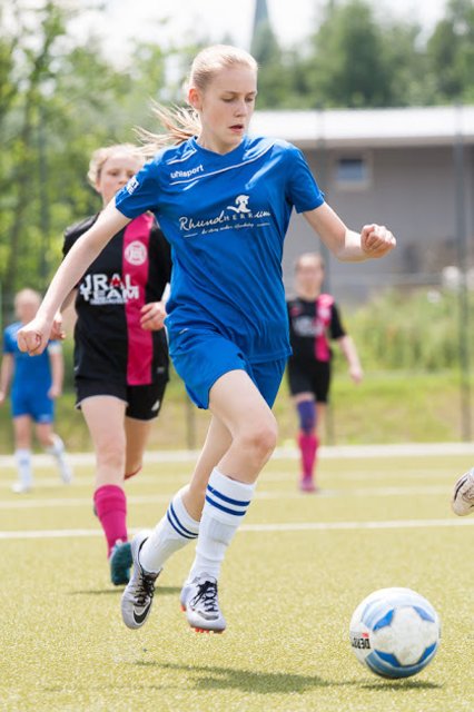 Jelena Elstermeier sorgte für den 4:0 Endstand gegen Heimaterde. 
Foto: Henschke