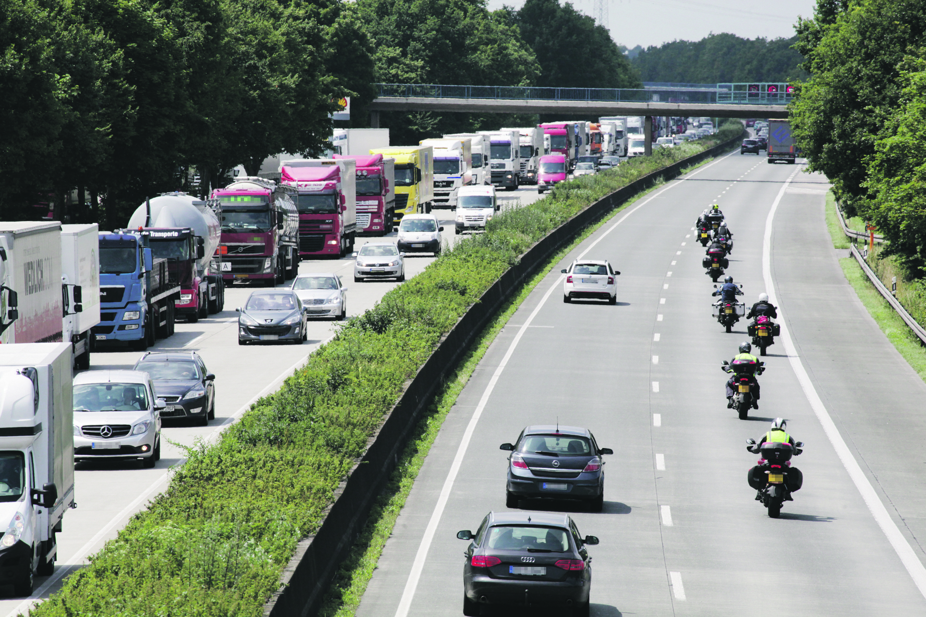 Der Lärmschutz an der A44 in Unna kann realisiert werden.